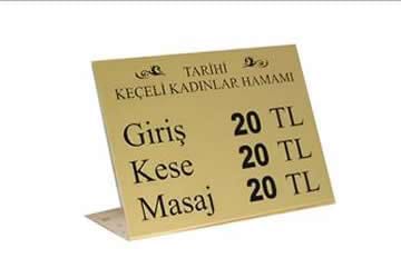 Pirinç Etiket 2